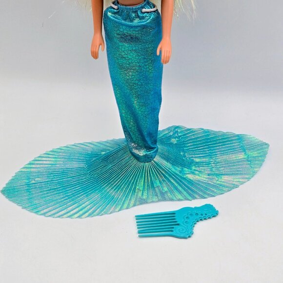 1991 Mattel Mermaid Barbie Doll 1991 1434 Blonde Glitter Hair Read - Picture 4 of 16